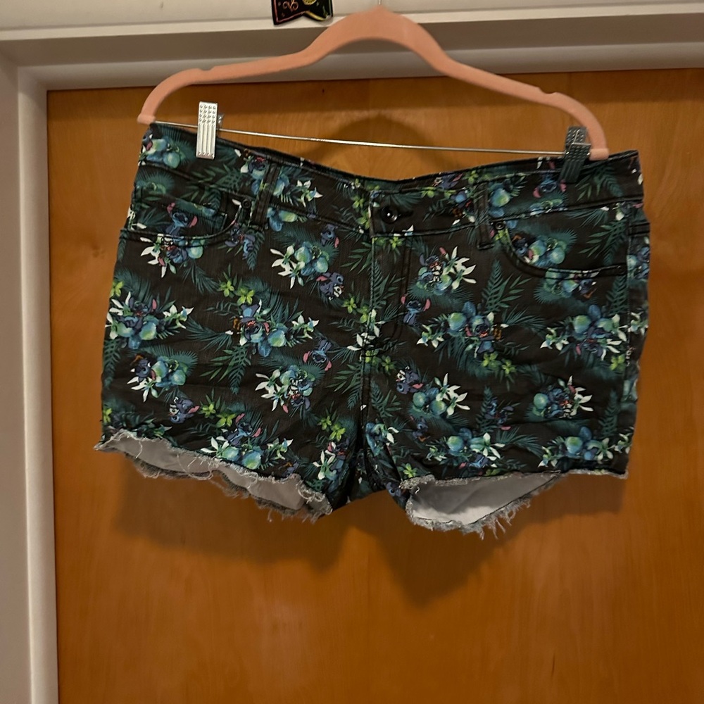 Disney Stitch Cutoff Shorts